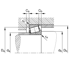 AFLS 32234-A,  DIN ISO 355 / DIN 720 ˜ʵҪߴ磬ɷx{Ɍ