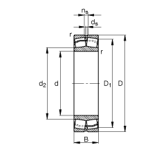 {ĝLS 22211-E1,  DIN 635-2 ˜ʵҪߴ