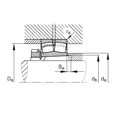 {ĝLS 23224-E1-K-TVPB + H2324,  DIN 635-2 ˜ʵҪߴ, F׺;o