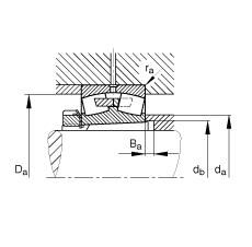 {ĝLS 22352-K-MB + H2352X,  DIN 635-2 ˜ʵҪߴ, F׺;o